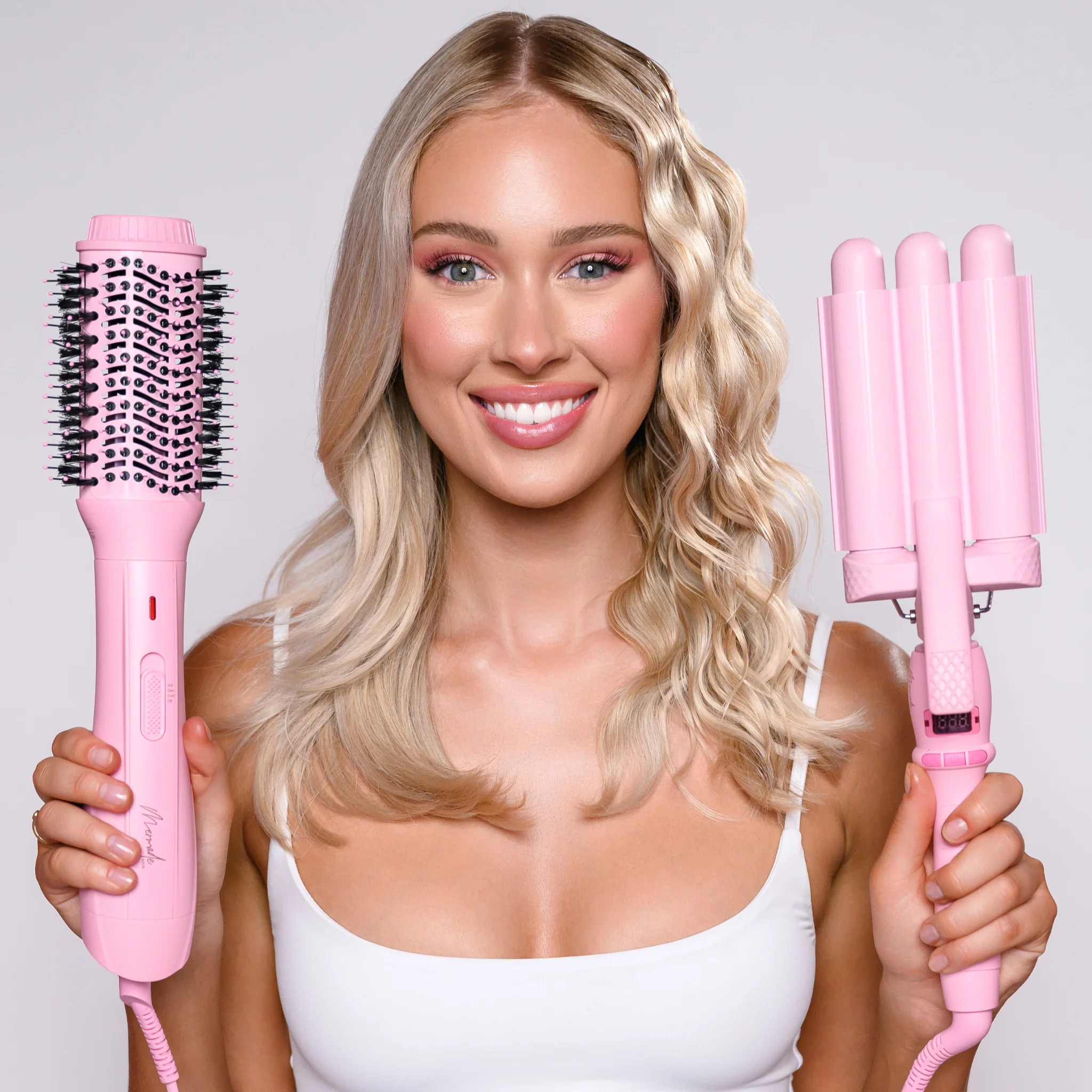 1" Mini Pro Waver - Pink - Image 4